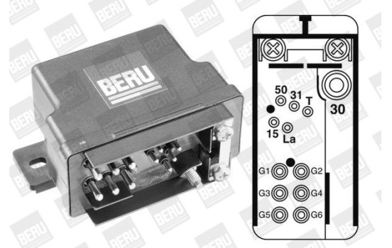 Relay, glow plug system, Image 2