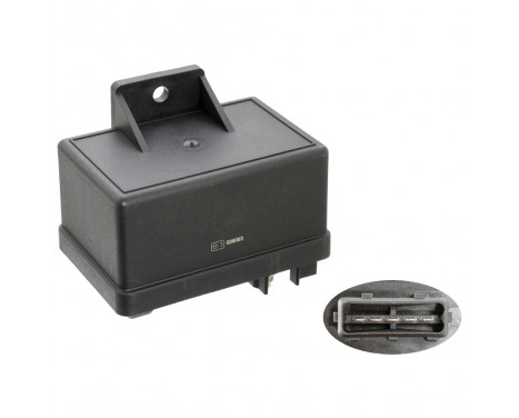 Relay, glow plug system