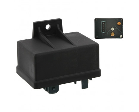 Relay, glow plug system