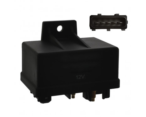 Relay, glow plug system