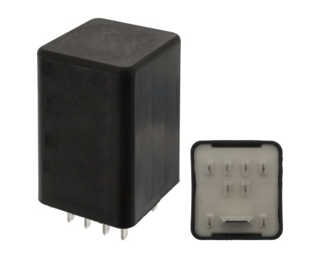 Relay, glow plug system