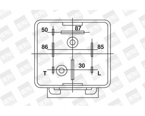 Relay, glow plug system, Image 3