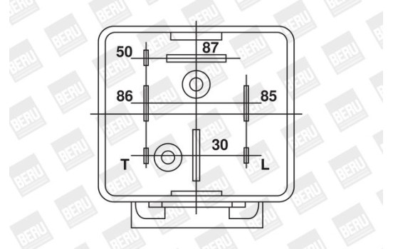 Relay, glow plug system, Image 3