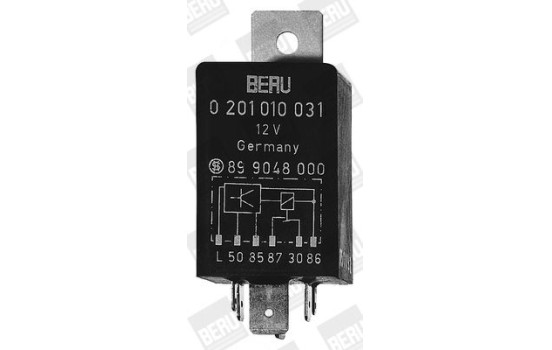 Relay, glow plug system, Image 4