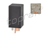 Relay, glow plug system