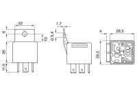 Relay, main current