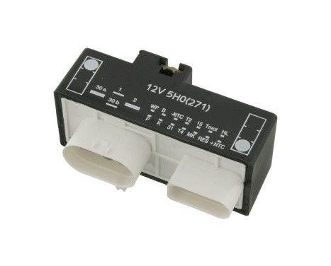 Relay, radiator fan castor