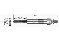 Glow Plug D-Power 17
