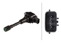 Ignition Coil 5DA 358 057-411 Hella