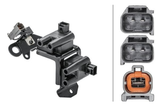ignition coil 5DA 358 168-421 Hella