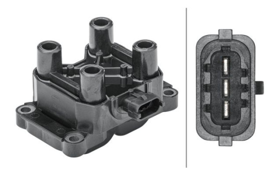 ignition coil 5DA 358 168-491 Hella