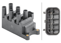 ignition coil 5DA 358 168-581 Hella