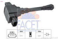 ignition coil 9.6452 Facet