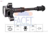 ignition coil 9.6461 Facet