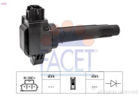 ignition coil 9.6521 Facet