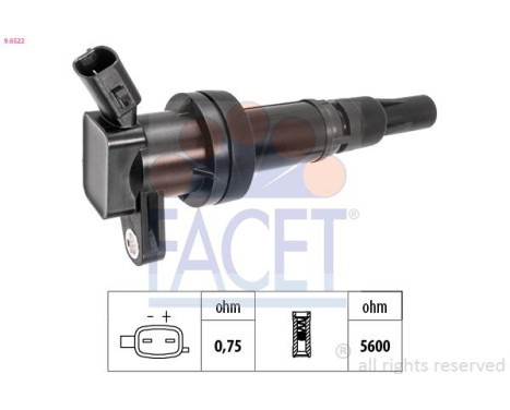 ignition coil 9.6522 Facet