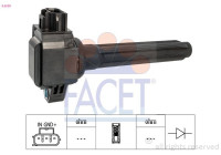 ignition coil 9.6539 Facet