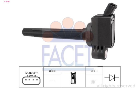 ignition coil 9.6545 Facet