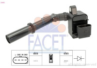 ignition coil 9.6552 Facet