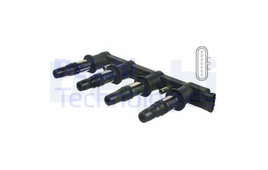 Ignition Coil CE01841-12B1 Delphi, Image 3