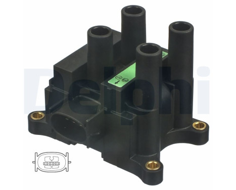 Ignition Coil CE20042-12B1 Delphi, Image 3