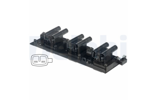 Ignition Coil GN10464-12B1 Delphi, Image 2