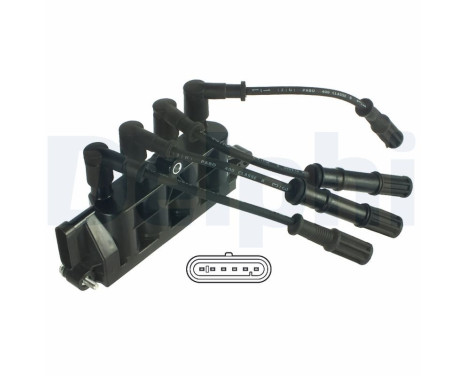 Ignition Coil GN10492-12B1 Delphi, Image 4