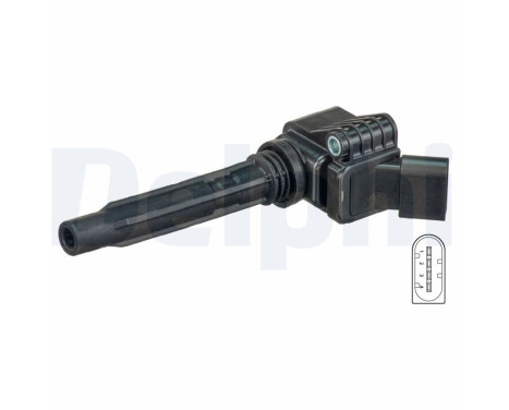 Ignition Coil GN10632-12B1 Delphi, Image 2