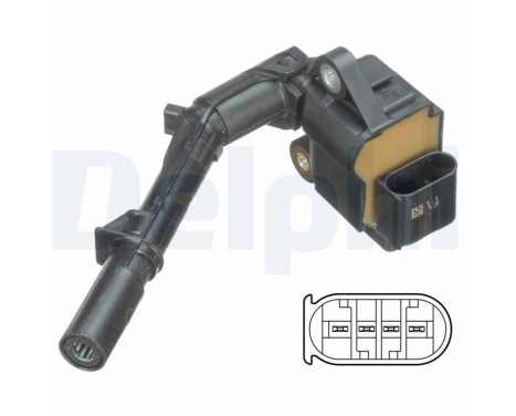 Ignition Coil GN10690-12B1 Delphi, Image 3