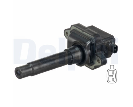 Ignition Coil GN10808-12B1 Delphi, Image 2