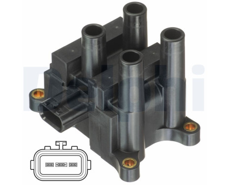 Ignition Coil GN10832-12B1 Delphi, Image 3