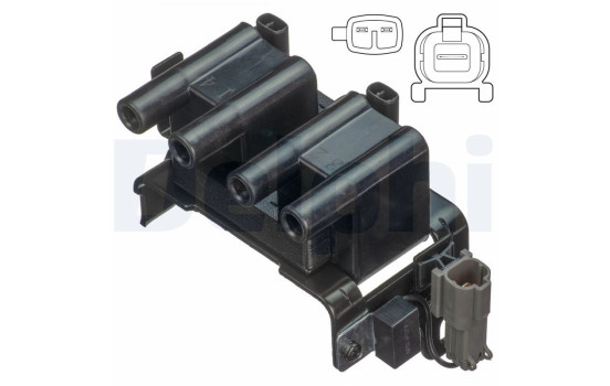 Ignition Coil GN10837-12B1 Delphi, Image 3