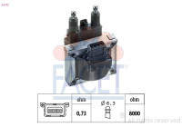 Ignition Coil Made in Italy - OE Equivalent 9.6175 Facet