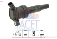 Ignition Coil Made in Italy - OE Equivalent 9.6512 Facet