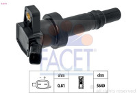Ignition Coil Made in Italy - OE Equivalent 9.6514 Facet