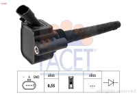 Ignition Coil OE Equivalent 9.6449 Facet