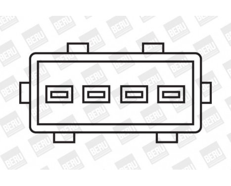 Ignition Coil ZS349 Borgwarner Beru, Image 3