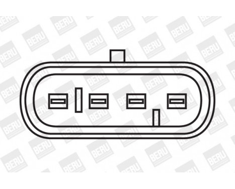 Ignition Coil ZS354 Borgwarner Beru, Image 3