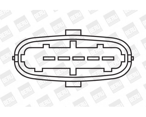 Ignition Coil ZS358 Borgwarner Beru, Image 4