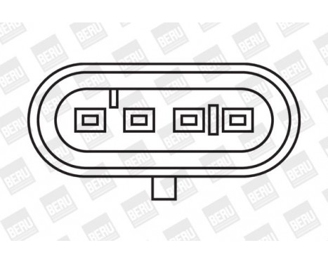 Ignition Coil ZS375 Borgwarner Beru, Image 2