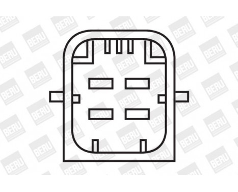 Ignition Coil ZS381 Borgwarner Beru, Image 2