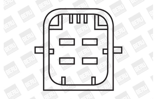 Ignition Coil ZS381 Borgwarner Beru, Image 2