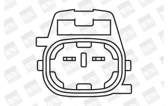 Ignition Coil ZS396 Borgwarner Beru, Image 2