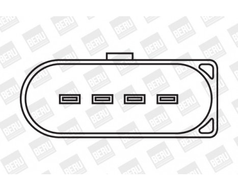 Ignition Coil ZSE009 Borgwarner Beru, Image 4