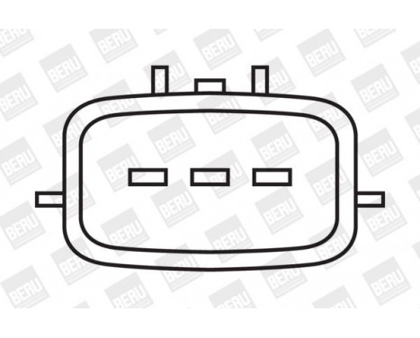 Ignition Coil ZSE021 Borgwarner Beru, Image 3