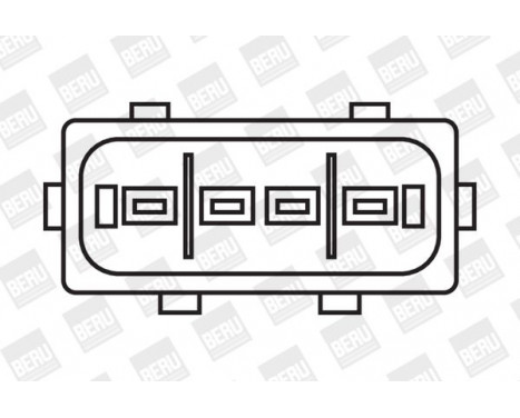 Ignition Coil ZSE039 Borgwarner Beru, Image 3