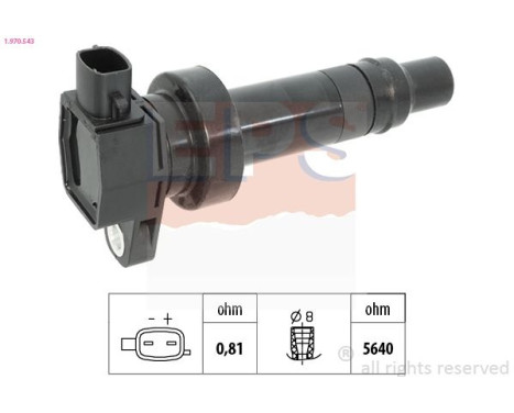 Coil 1.970.543 EPS Facet