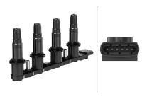 Ignition Coil 5DA 193 175-331 Hella