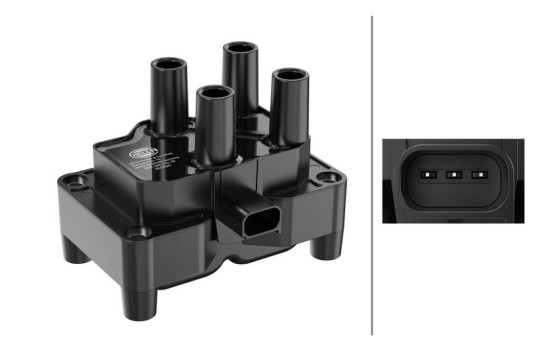 Ignition Coil 5DA 193 175-791 Hella