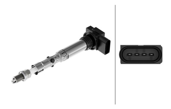 Ignition Coil 5DA 193 175-901 Hella